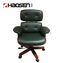 B045 Modern popular durable stationary leather swivel office chair